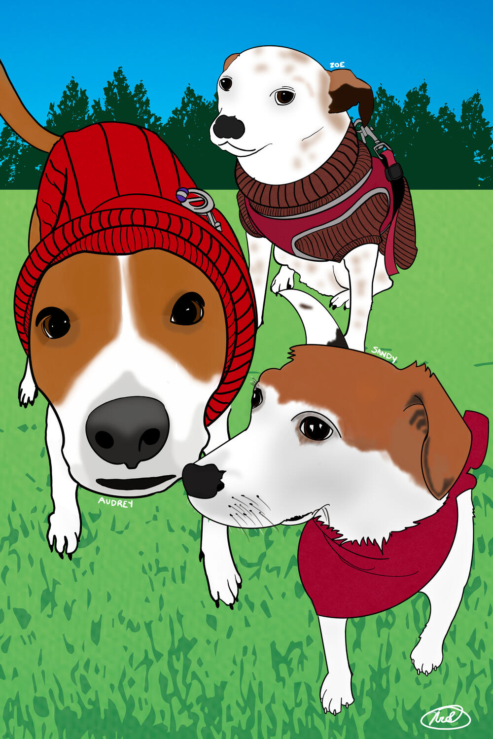 Audrey, Zoe, &amp; Sandy